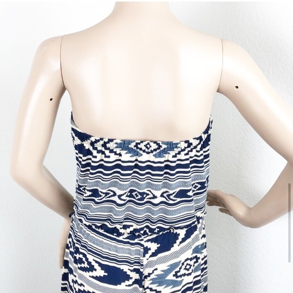 Papaya tribal print strapless jumpsuit - Picture 5 of 8